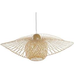 Dkd Home Decor Ceiling Light Bamboo Sunhat Pendant Lamp