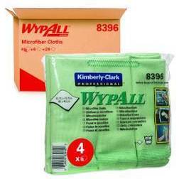 Microfibre Cloth Green Pack of 6 8396 KC83960