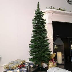 SnowTime 120cm 4ft Pencil Style Slim Christmas Tree