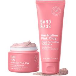 Sand & Sky Perfect Bundle. Australian Pink Clay Face Mask