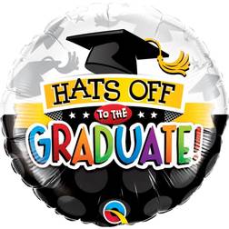 Oaktree 18" Hats of to the Graduate Graduation Foil Balloon