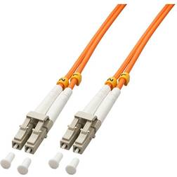 Lindy LC/LC 3m fiber optic cable OM2 Orange,Grey,White