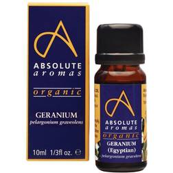 Absolute Aromas Organic Geranium Egyptian Essential Oil