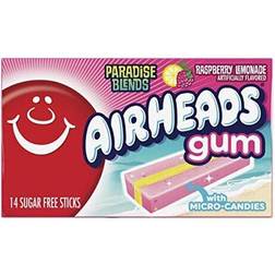Airheads Sugar Free Gum - Paradise Blend Raspberry Lemonade