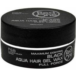 RedOne AQUA HAIR GEL WAX Full Force Black -5 ounces