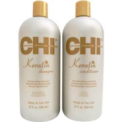 Farouk CHI Keratin Duo Shampoo & Conditioner