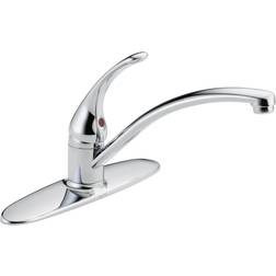 Delta Faucet Foundations Single-Handle Kitchen Sink Grey