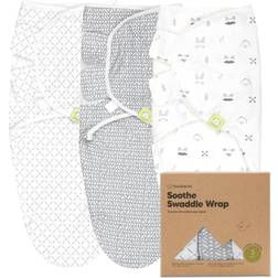 KeaBabies Organic Cotton Baby Swaddle Sleep Sacks Swaddle Wrap for Newborn Infant (Nordic)