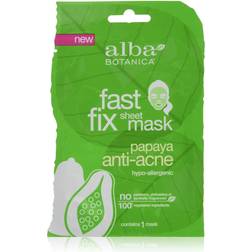 Alba Botanica Fast Fix Sheet Mask Papaya Anti-Acne