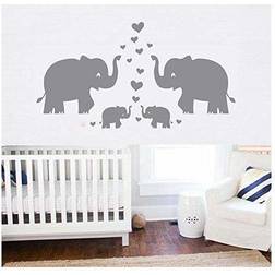 Ares Elephant Wall Decal Family Wall Decal Butterfly