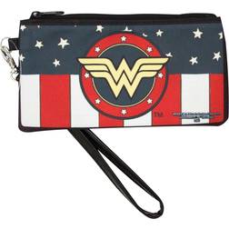 Wonder Woman Canvas Zipper Wallet