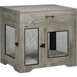 Pawhut Dog Crate Furniture with Soft Water-Resistant Cushion 80x74.9cm