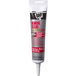 DAP Kwik Seal Ultra White Siliconized Acrylic Kitchen Bath Sealant 1pcs