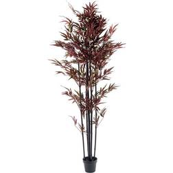 Geko Bamboo Tree Red 180cm Realistic Artificial Plant