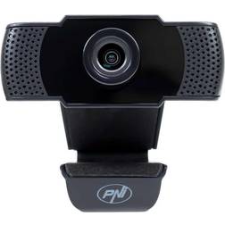 PNI Webcam CW1850 Full HD, USB-port, uppfällbar, inbyggd mikrofon