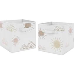 Sweet Jojo Designs Desert Sun and Mountain Fabric Storage Bin