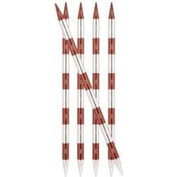 Knitpro SmartStix Strumpsticka Aluminium 20cm Sienna 4,50mm