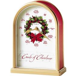 Howard Miller Carols Of Christmas II Wood Table Clock