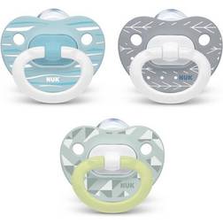 Nuk Orthodontic Pacifier 3-Pack 18-36 Months