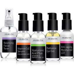 Yeouth Complete Anti-Aging Skin Care System 5 Piece Set