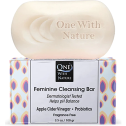 One With Nature Feminine Cleansing Bar Fragrance Free