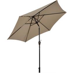 Costway 9Ft Market Patio Umbrella Push Lift