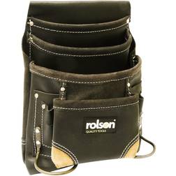 Rolson Single Oil Tanned Leather Tool Pouch, Brown