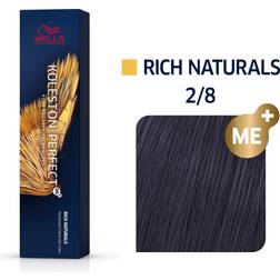 Wella 2-pack Koleston Perfect Me+ KP RICH NATURALS 2/8 blusware 60ml