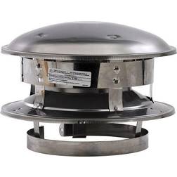 Selkirk Metalbestos 6T-CT 6-Inch Stainless Steel Round Top