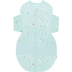 Happiest Baby 100% Organic SNOO Sleep Sack Teal Planets Small