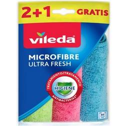 Vileda Ultrafresh Microfiber Cloths 3pcs