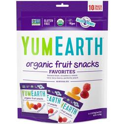 YumEarth Organic Fruit Snacks Banana Strawberry Cherry & Peach