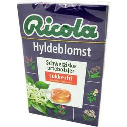 Ricola Hyldeblomst Sukkerfri urtebolsjer