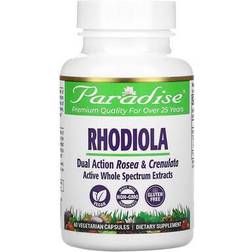 Paradise Herbs Dual Action Rhodiola 60