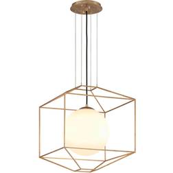 Troy Silhouette Gold Leaf Pendant Lamp