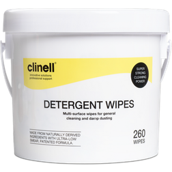 Clinell Detergent Wipes - Bucket of 260 Bucket of 260