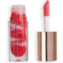 Makeup Revolution Ceramide Swirl Lip Gloss Bitten Red