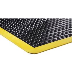 Bubblemat safety anti-fatigue Black, Yellow