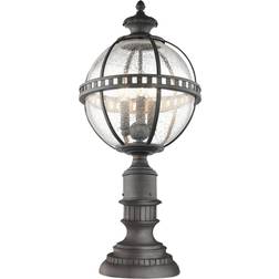 Kichler Halleron path with Londonderry Wall light