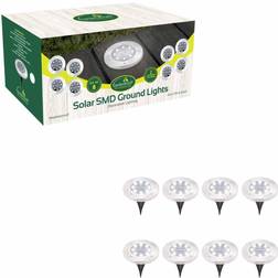 Gardenkraft 8-pack Of Solar Ground Lighting