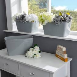 Wham Set Of 4 Grey 30Cm Studio Planter