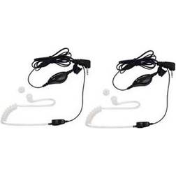 Motorola Pair of Push-To-Talk 2-Way Surveillance Headsets