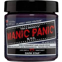 Manic Panic Classic High Voltage Hair Color Semi-Permanent Hair Color Cream Dark Star 4