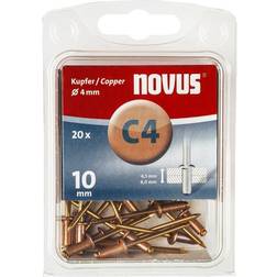 Novus 045-0039 Copper blind rivets Copper 4 20 1pcs