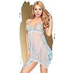 Penthouse Babydoll Naughty Blå M/L