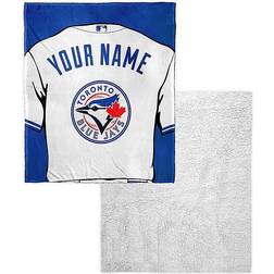 MLB Toronto Jays Personalized Silk Touch Blankets Blue