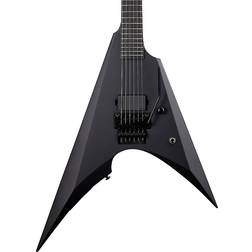 ESP Ltd Arrow Black Metal Electric Guitar Black Satin