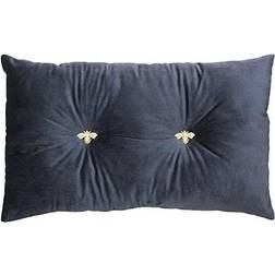 Rectangular Bee Scatter Complete Decoration Pillows Black, Grey