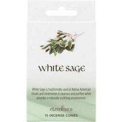 Elements White Sage Incense Cones Box Of Scented Candle