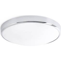 FARO BARCELONA Chrome Ceiling Flush Light